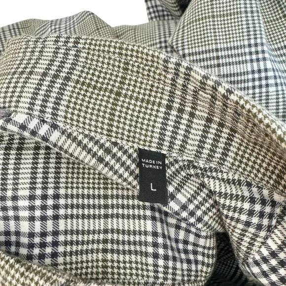 Ermenegildo Zegna Striped Classic Plaid Dress Shirt Large - Picture 5 of 9